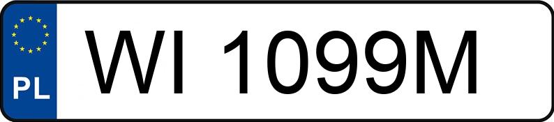 Numer rejestracyjny WI 1099M posiada HYUNDAI I30CW - WI1099M Numer rejestracyjny WI 1099M posiada HYUNDAI I30CW - WI1099M