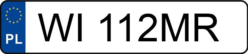 Numer rejestracyjny WI 112MR posiada AUDI A6 LIMOUSINE - WI112MR