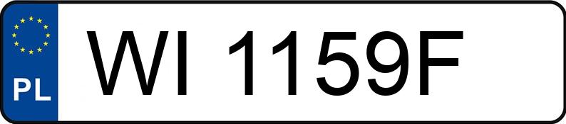 Numer rejestracyjny WI 1159F posiada CITROEN BERLINGO 2.0 HDI - WI1159F Numer rejestracyjny WI 1159F posiada CITROEN BERLINGO 2.0 HDI - WI1159F