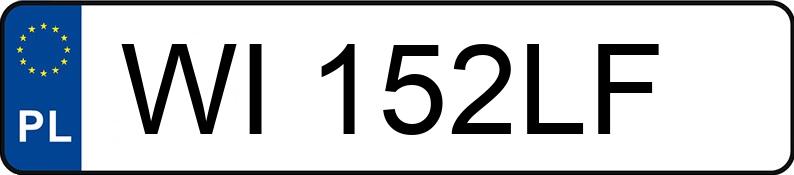 Numer rejestracyjny WI 152LF posiada MERCEDES-BENZ E 220 D 4MATIC - WI152LF