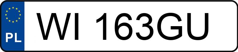 Numer rejestracyjny WI 163GU posiada RENAULT ESPACE - WI163GU