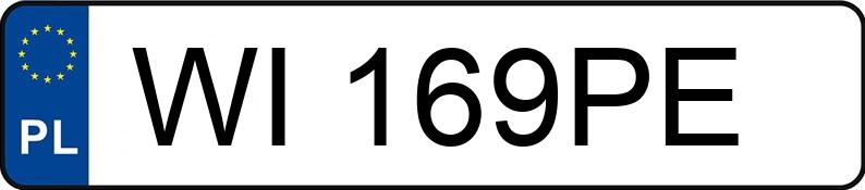 Numer rejestracyjny WI 169PE posiada FORD MAVERICK - WI169PE Numer rejestracyjny WI 169PE posiada FORD MAVERICK - WI169PE