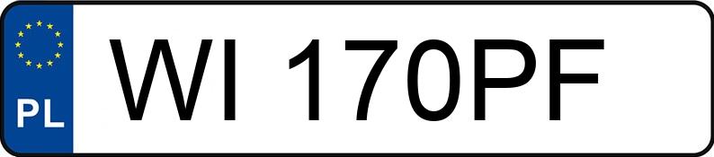 Numer rejestracyjny WI 170PF posiada MERCEDES-BENZ VITO - WI170PF Numer rejestracyjny WI 170PF posiada MERCEDES-BENZ VITO - WI170PF