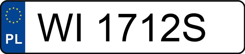 Numer rejestracyjny WI 1712S posiada SKODA OCTAVIA - WI1712S