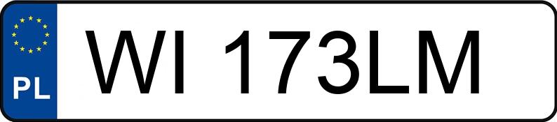 Numer rejestracyjny WI 173LM posiada RENAULT/IGLOOCAR MASTER/IGLOOCAR VB/14 - WI173LM