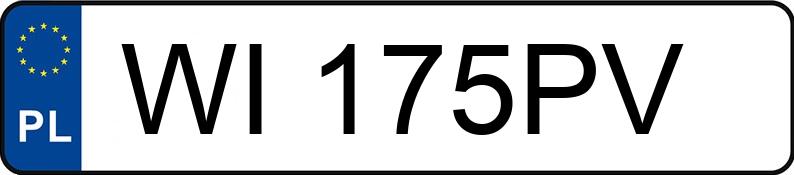 Numer rejestracyjny WI 175PV posiada BMW 730 Diesel MR`19 E6d G11/G12 xDrive Steptronic - WI175PV