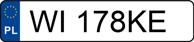 Numer rejestracyjny WI 178KE posiada OPEL ASTRA SPORTS TOURER - WI178KE Numer rejestracyjny WI 178KE posiada OPEL ASTRA SPORTS TOURER - WI178KE