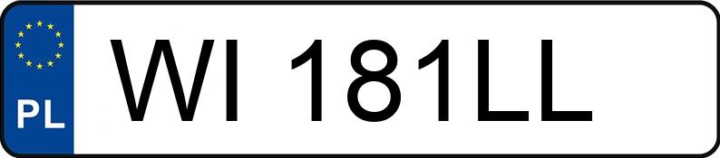 Numer rejestracyjny WI 181LL posiada RENAULT Laguna II Grandtour 2.0 MR`05 E4 Luxe Dynamique - WI181LL