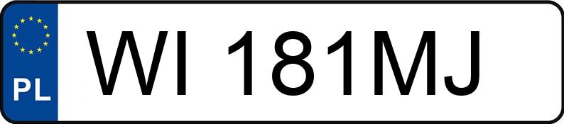 Numer rejestracyjny WI 181MJ posiada MERCEDES-BENZ GLC 200 D 4MATIC - WI181MJ