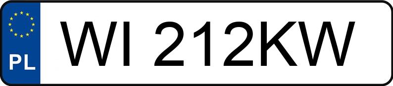 Numer rejestracyjny WI 212KW posiada VOLVO S60 - WI212KW Numer rejestracyjny WI 212KW posiada VOLVO S60 - WI212KW