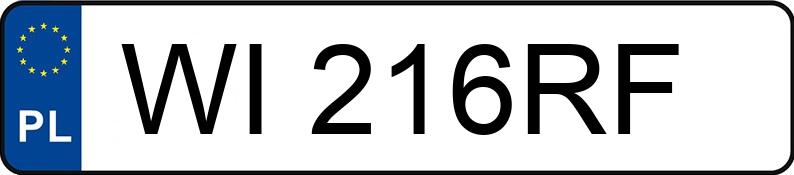 Numer rejestracyjny WI 216RF posiada VOLVO V60 2.0 B4 B MR`23 E6d Ultra Dark Getr - WI216RF Numer rejestracyjny WI 216RF posiada VOLVO V60 2.0 B4 B MR`23 E6d Ultra Dark Getr - WI216RF