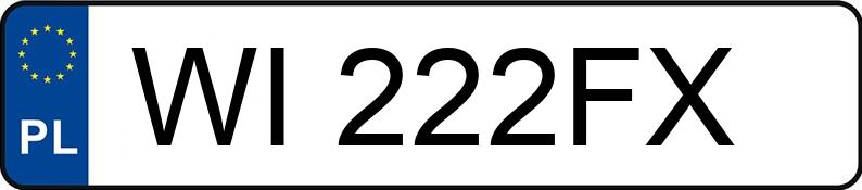 Numer rejestracyjny WI 222FX posiada OPEL Insignia Sports Tourer 2.0 CDTI MR`14 E5 Insignia S&S - WI222FX