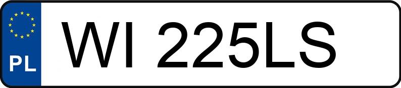 Numer rejestracyjny WI 225LS posiada RENAULT TALISMAN - WI225LS Numer rejestracyjny WI 225LS posiada RENAULT TALISMAN - WI225LS