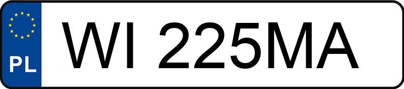 Numer rejestracyjny WI 225MA posiada CITROEN C4 1.5 BlueHDi MR`20 E6.3/4 C-Series - WI225MA Numer rejestracyjny WI 225MA posiada CITROEN C4 1.5 BlueHDi MR`20 E6.3/4 C-Series - WI225MA