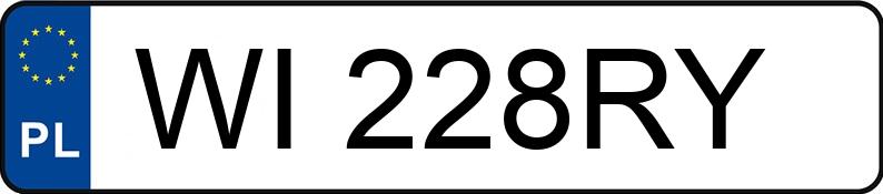 El número de registro WI 228RY tiene BMW 330 Touring Diesel Mild Hybrid MR`22 E6d/e G21 xDrive Steptronic - WI228RY