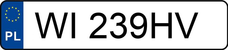 Numer rejestracyjny WI 239HV posiada SKODA CITIGO - WI239HV Numer rejestracyjny WI 239HV posiada SKODA CITIGO - WI239HV