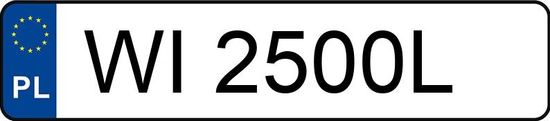 Numer rejestracyjny WI 2500L posiada SCANIA G 420 E5 18.6t G420 LB 4x2 HNA - WI2500L