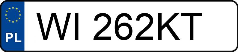 Numer rejestracyjny WI 262KT posiada VOLKSWAGEN Passat B8 1.5 TSI MR`20 E6d - WI262KT