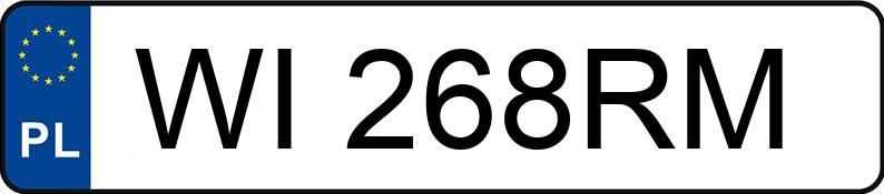 Registreringsnummeret WI 268RM har MERCEDES-BENZ CLA 200 MR`23 E6 118 CLA 200 MR`23 E6 118 - WI268RM