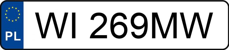 Numer rejestracyjny WI 269MW posiada VOLKSWAGEN Passat B9 2.0 TDi MR`24 E6EA Business - WI269MW