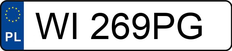 Numer rejestracyjny WI 269PG posiada BMW 520 D - WI269PG