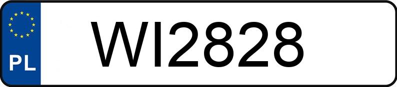 Numer rejestracyjny WI 2828 posiada SUZUKI Skutery od 50 ccm Burgman 125 - WI2828