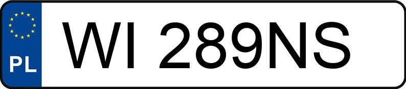 Numer rejestracyjny WI 289NS posiada AUDI A3 SPORTBACK - WI289NS Numer rejestracyjny WI 289NS posiada AUDI A3 SPORTBACK - WI289NS