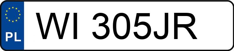 Numer rejestracyjny WI 305JR posiada TOYOTA COROLLA - WI305JR Numer rejestracyjny WI 305JR posiada TOYOTA COROLLA - WI305JR
