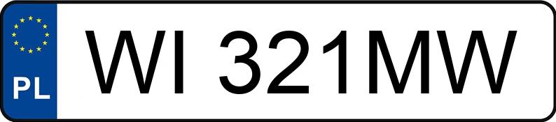 Numer rejestracyjny WI 321MW posiada MERCEDES-BENZ A 200 - WI321MW Numer rejestracyjny WI 321MW posiada MERCEDES-BENZ A 200 - WI321MW