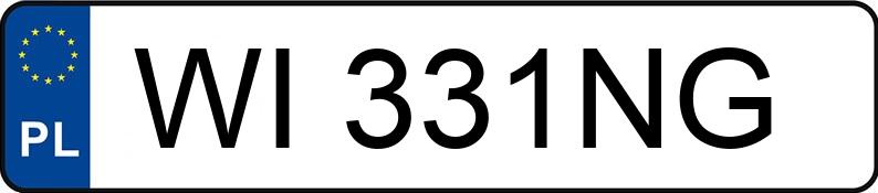 Numer rejestracyjny WI 331NG posiada BMW X2 2.0 MR`18 E6d F39 xDrive20i Step - WI331NG