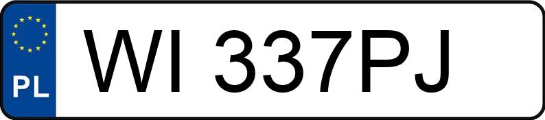 Numer rejestracyjny WI 337PJ posiada SKODA FABIA - WI337PJ