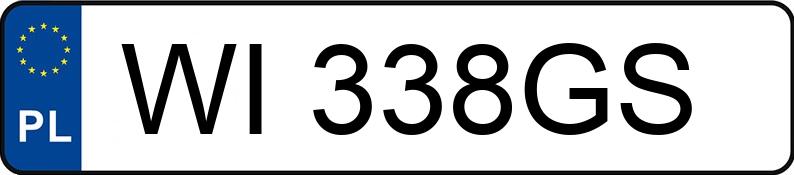 Numer rejestracyjny WI 338GS posiada CITROEN C5 II 1.6 HDI FAP MR`08 E5 Attraction - WI338GS