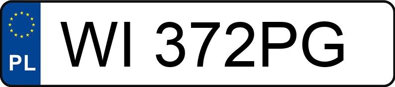 Numer rejestracyjny WI 372PG posiada SKODA SCALA - WI372PG