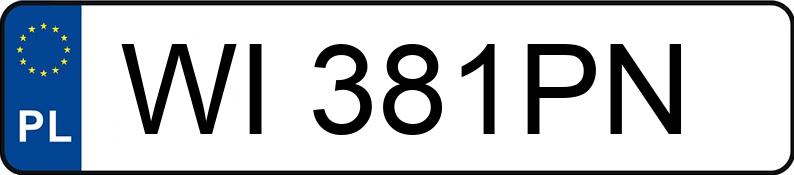 Numer rejestracyjny WI 381PN posiada TOYOTA TOYOTA COROLLA ZE1EE(EU,M) - WI381PN Numer rejestracyjny WI 381PN posiada TOYOTA TOYOTA COROLLA ZE1EE(EU,M) - WI381PN