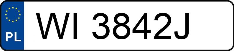 Numer rejestracyjny WI 3842J posiada CHEVROLET Captiva 2.0 CRD MR`06 E4 LS - WI3842J Numer rejestracyjny WI 3842J posiada CHEVROLET Captiva 2.0 CRD MR`06 E4 LS - WI3842J