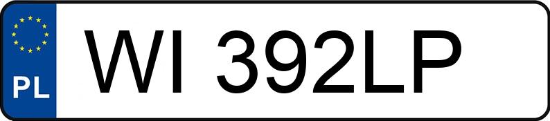 Numer rejestracyjny WI 392LP posiada VOLKSWAGEN T-ROC - WI392LP