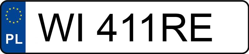 Numer rejestracyjny WI 411RE posiada BMW 525 D - WI411RE