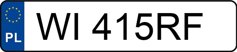 Numer rejestracyjny WI 415RF posiada AUDI A8 Quattro 50 TDi MR`22 E6d D5 Long Tiptronic - WI415RF