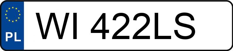 Numer rejestracyjny WI 422LS posiada TOYOTA Corolla 1.2 Turbo MR`19 E6 Comfort - WI422LS