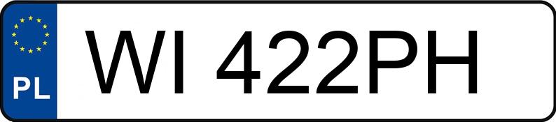 Numer rejestracyjny WI 422PH posiada SKODA KAMIQ - WI422PH Numer rejestracyjny WI 422PH posiada SKODA KAMIQ - WI422PH