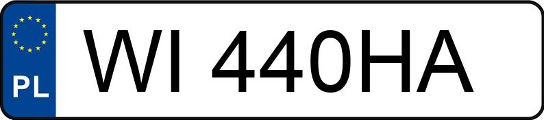 Numer rejestracyjny WI 440HA posiada TOYOTA AURIS - WI440HA Numer rejestracyjny WI 440HA posiada TOYOTA AURIS - WI440HA