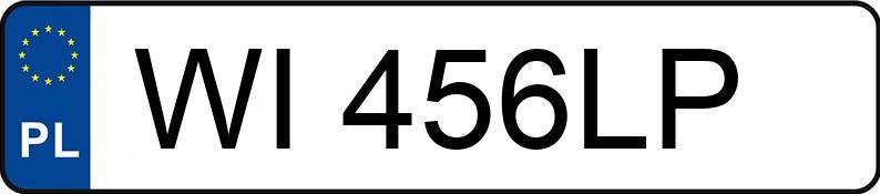 Numer rejestracyjny WI 456LP posiada BMW M4 - WI456LP