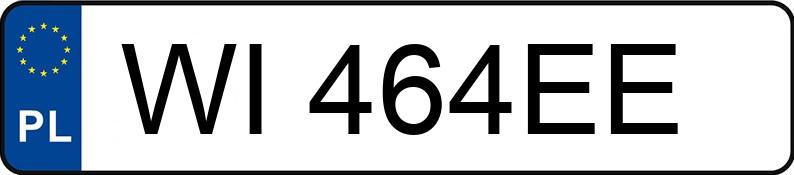 Numer rejestracyjny WI 464EE posiada VOLKSWAGEN Phaeton GP 3.0 TDI MR`07 E4 4MOTION Tiptronic - WI464EE