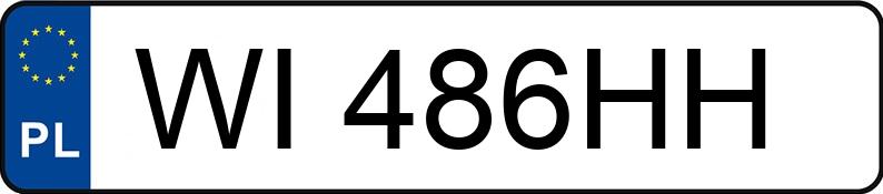 Numer rejestracyjny WI 486HH posiada SEAT ALHAMBRA - WI486HH Numer rejestracyjny WI 486HH posiada SEAT ALHAMBRA - WI486HH