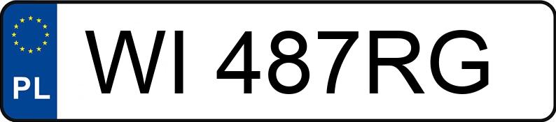 Numer rejestracyjny WI 487RG posiada SEAT IBIZA - WI487RG Numer rejestracyjny WI 487RG posiada SEAT IBIZA - WI487RG