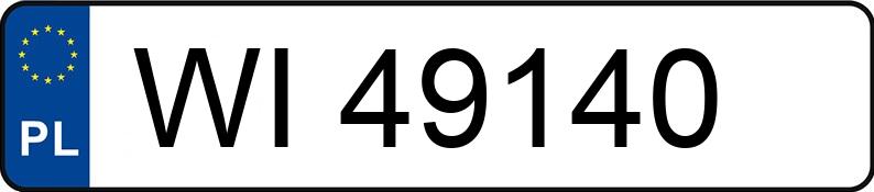 Numer rejestracyjny WI 49140 posiada SKODA Fabia 1.4 MR`99 E3 Fresh+ - WI49140