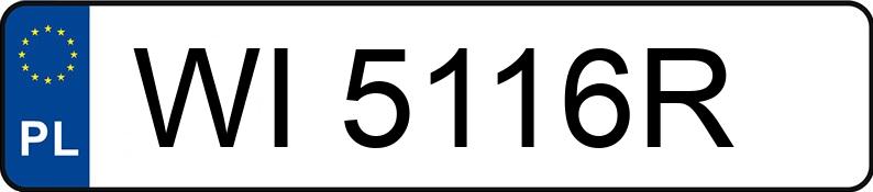 Numer rejestracyjny WI 5116R posiada CITROEN C5 - WI5116R