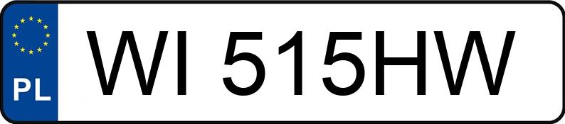 Numer rejestracyjny WI 515HW posiada SKODA FABIA - WI515HW