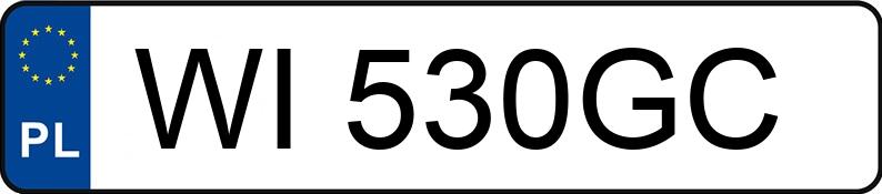 Numer rejestracyjny WI 530GC posiada VOLVO XC 60 2.0 D4 DPF MR`18 E6 - WI530GC