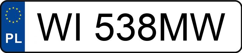 Numer rejestracyjny WI 538MW posiada VOLKSWAGEN Touareg 3 3.0 TDi MR`18 E6ag Tiptronic - WI538MW Numer rejestracyjny WI 538MW posiada VOLKSWAGEN Touareg 3 3.0 TDi MR`18 E6ag Tiptronic - WI538MW